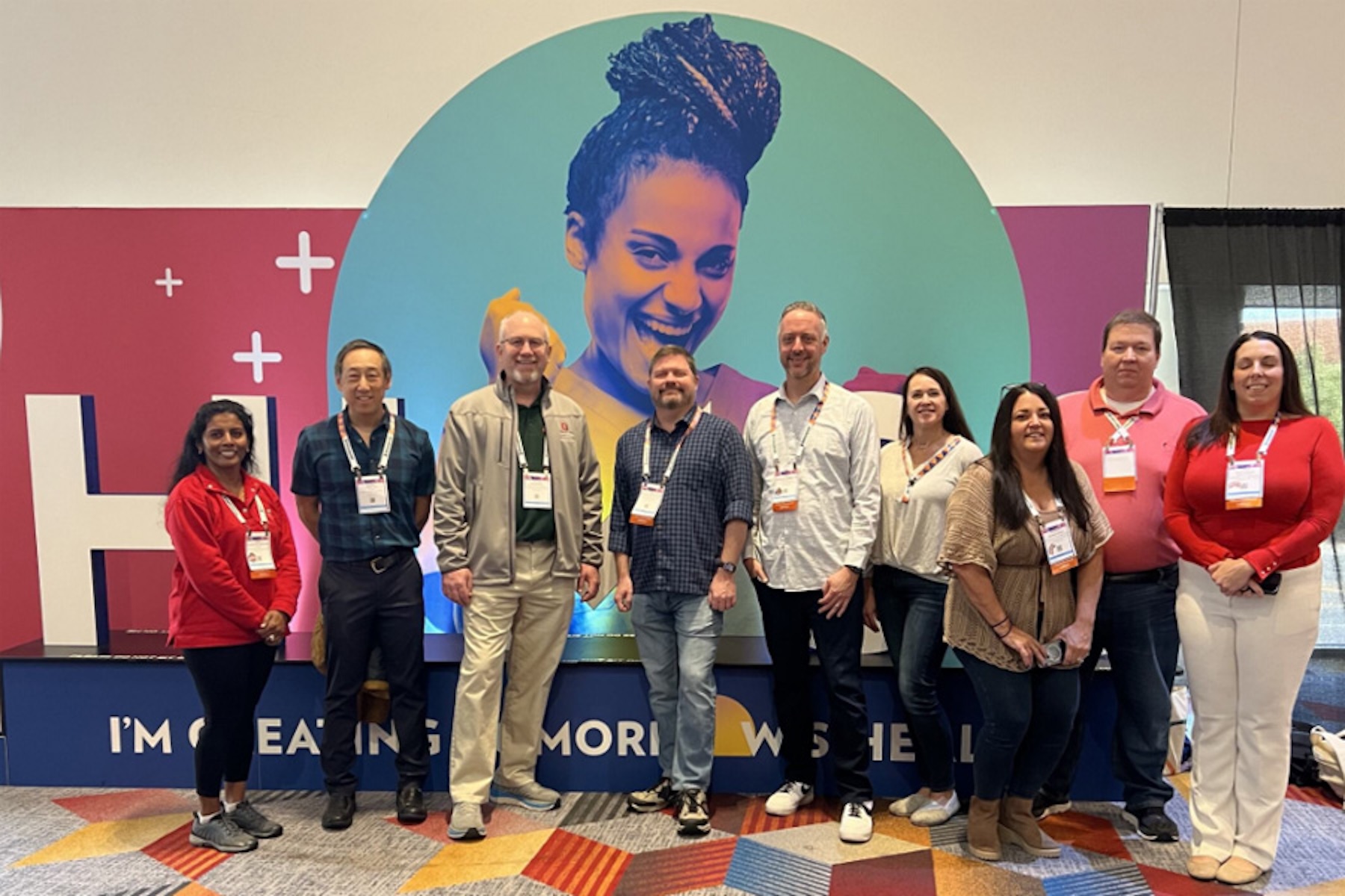 GRC team members joined partners and peers at the 2025 HIMSS Global Health Conference in Las Vegas