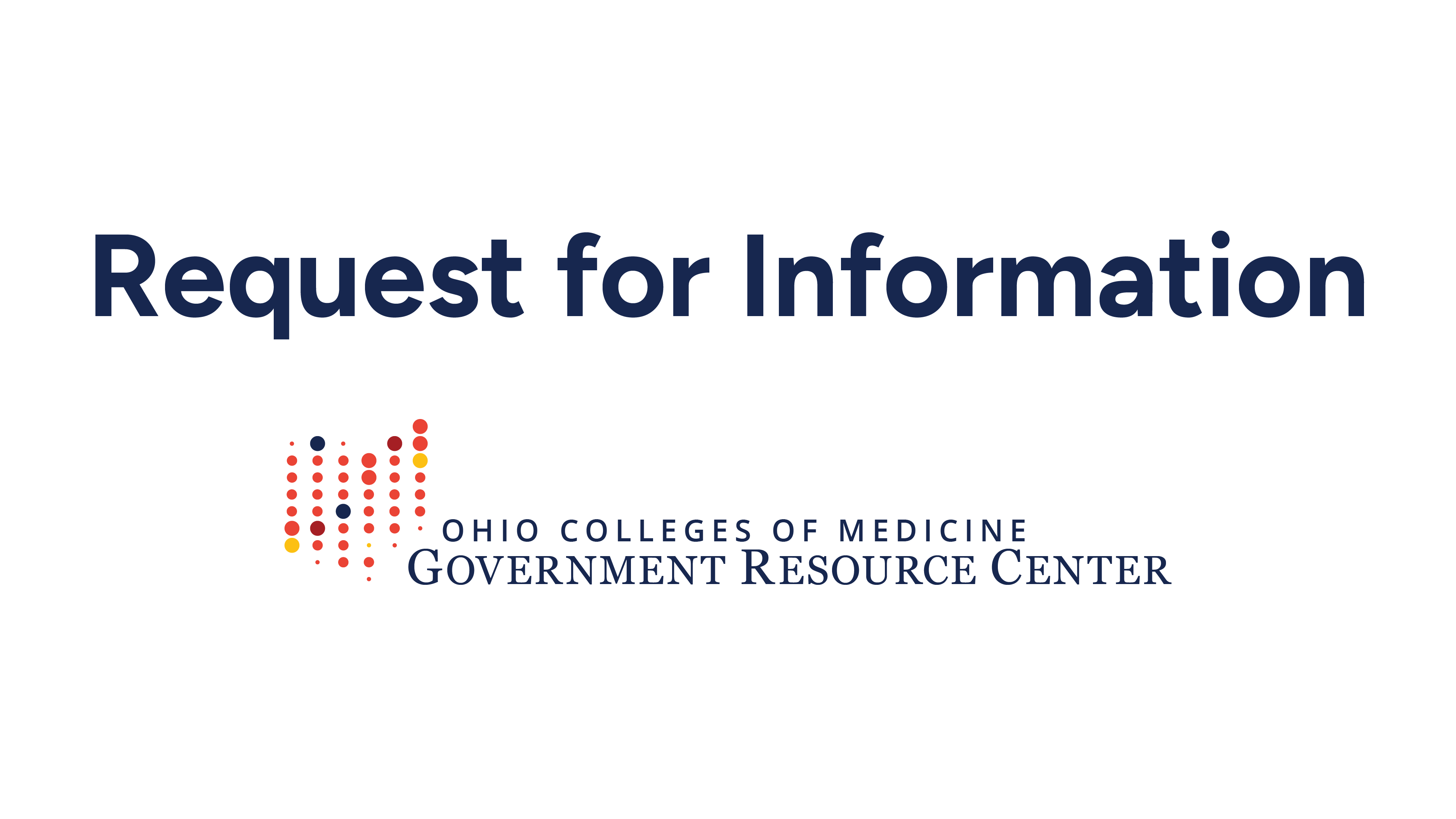 Request for Information