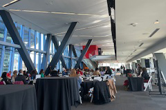 2024 Women's Health Equity Symposium hosted by Ohio's University of Cincinnati and held at the UC Cats stadium.