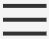 Hamburger style menu consisting of three horizontal lines