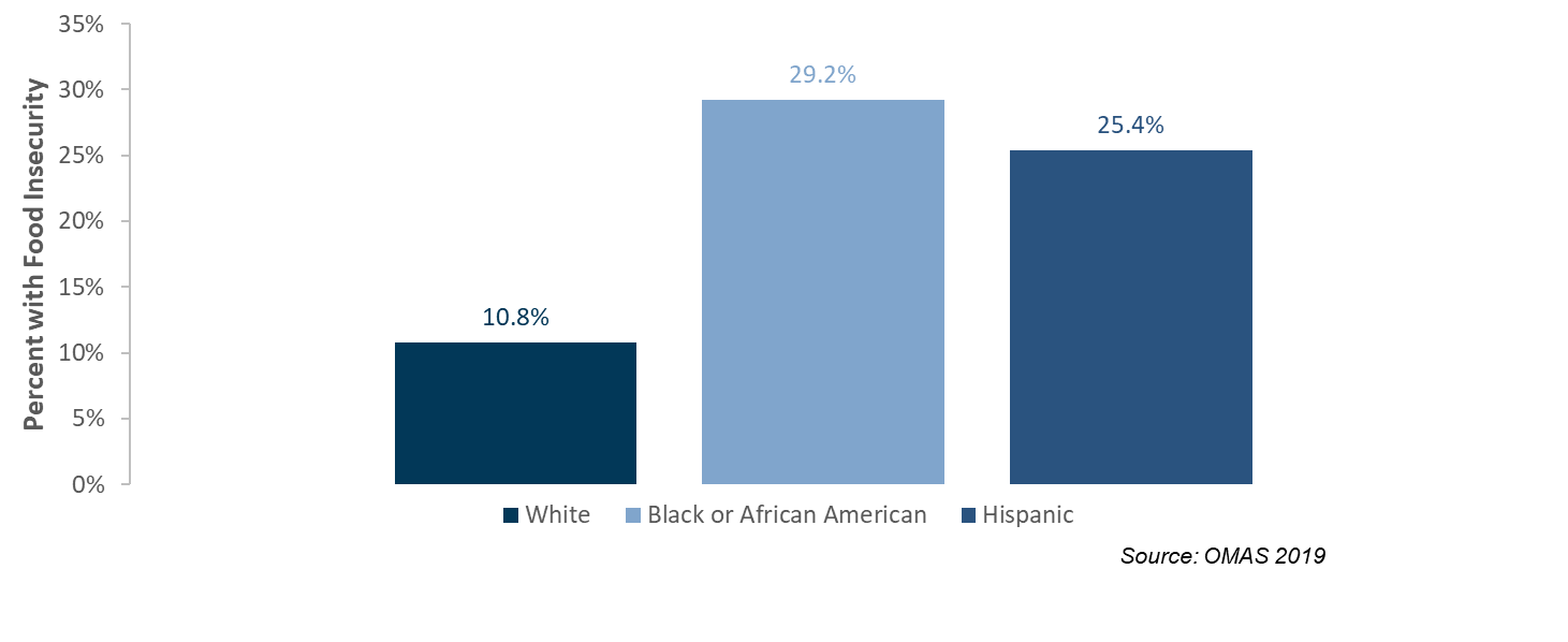 OMAS Chart:  Food Insecurity by Race/Ethnicity