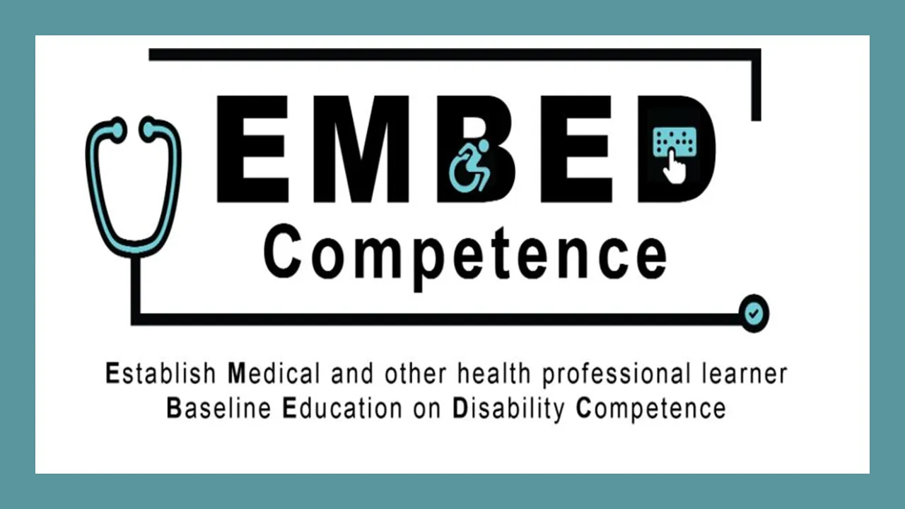 establish medical and other health professional learner baseline education on disability competence logo