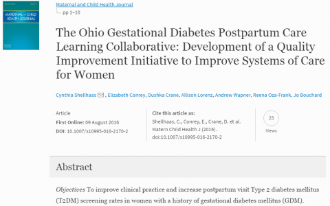 Maternal and Child Health Journal
